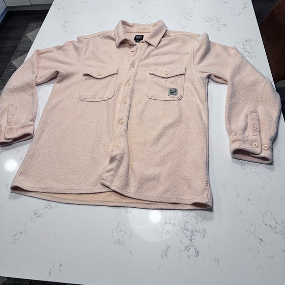 BDG urban outfitters men’s boucle fleece over-shirt - Picture 4 of 7